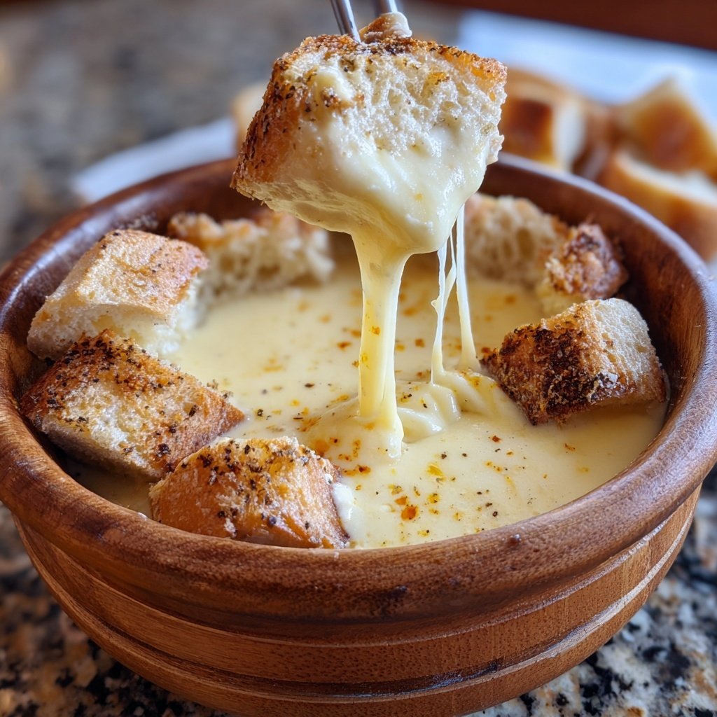 Fondue with Goat Cheese