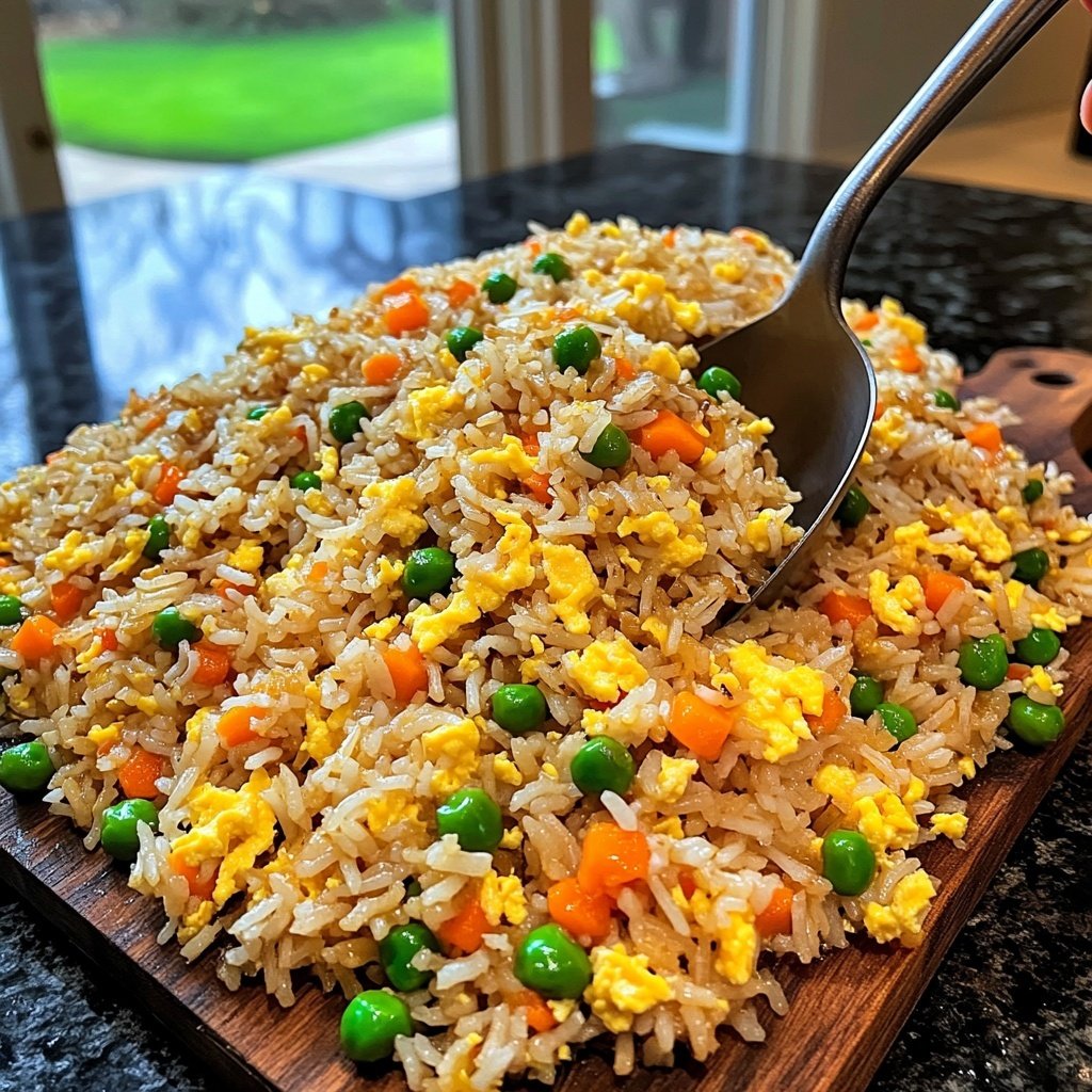 Easy Egg Fried Rice Just Like Chinese Takeout