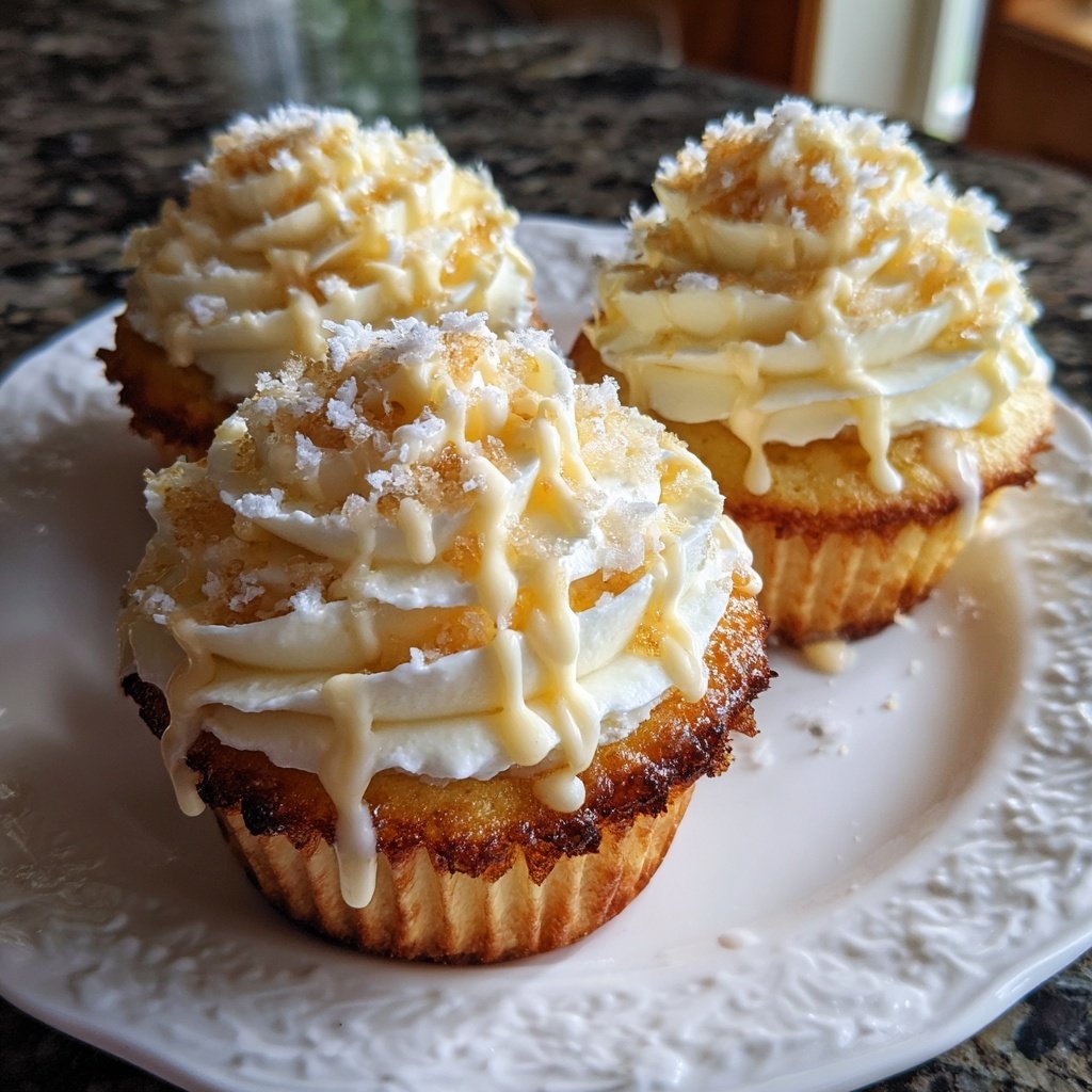 Vanilla Cream Filled Cupcakes