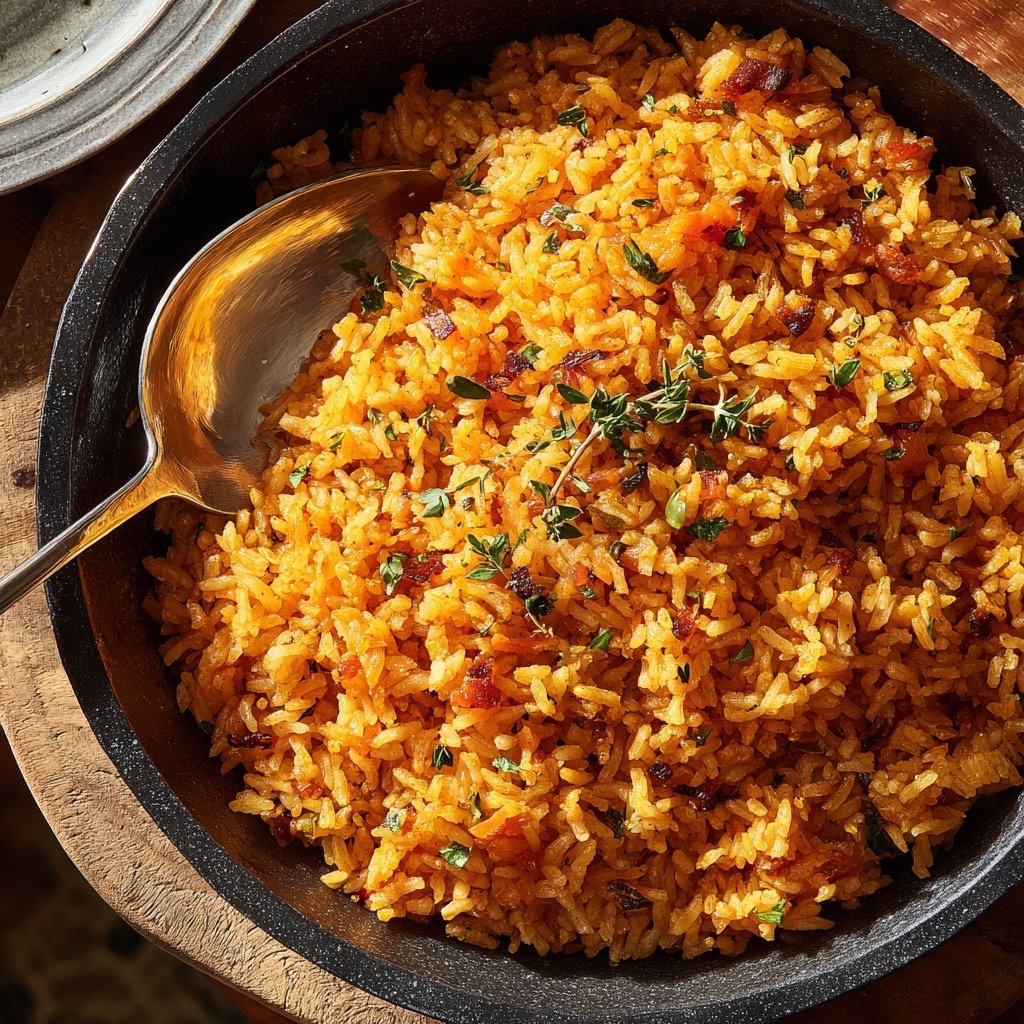 Smoky Paprika Sweet Potato Rice