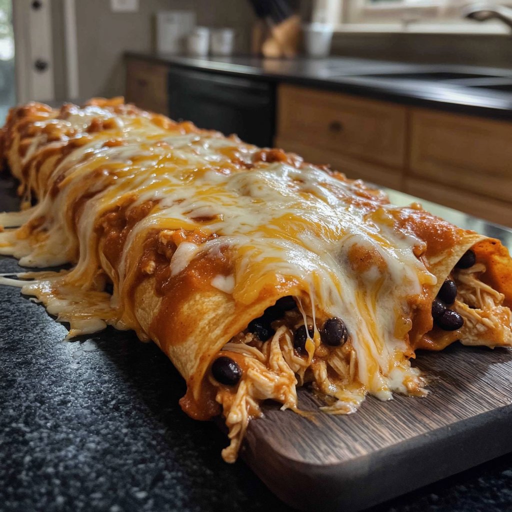 Family-Favorite Crockpot Chicken Enchilada Filling