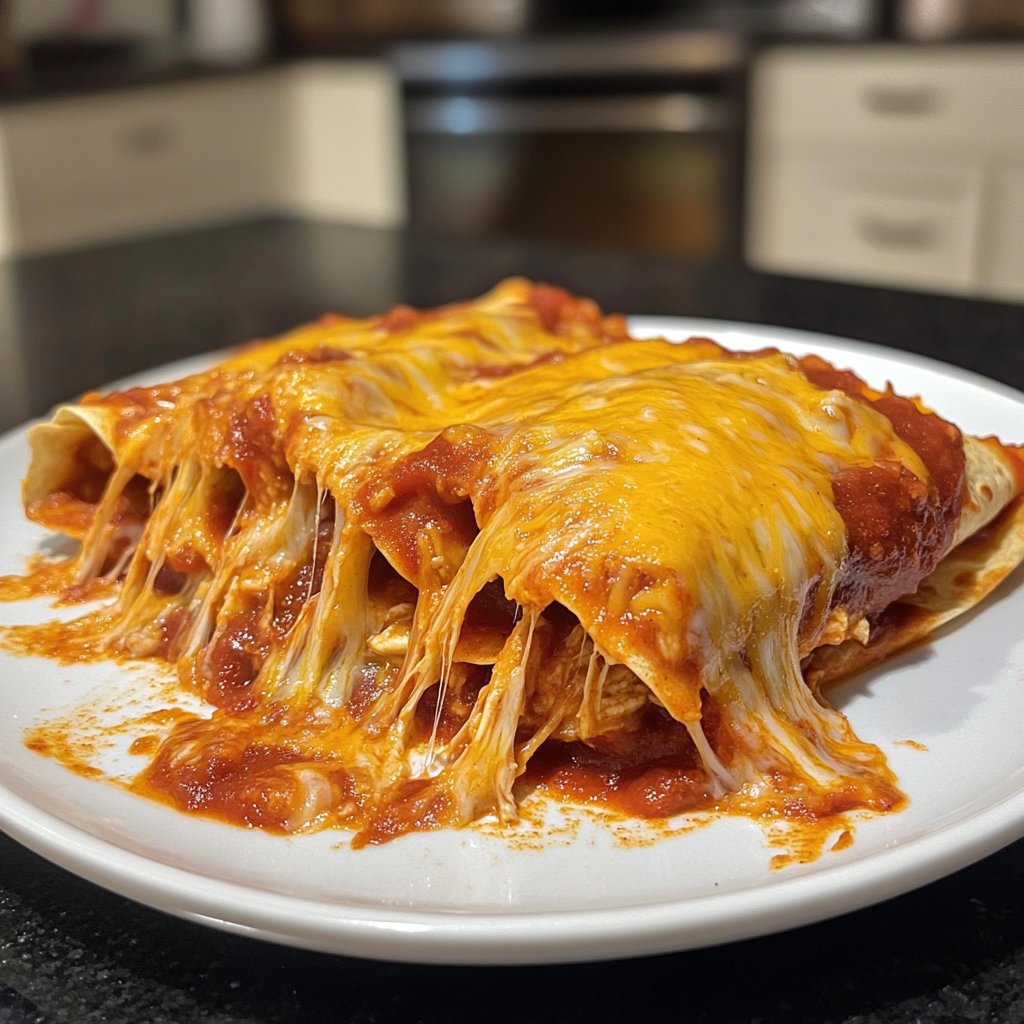 Budget-Friendly Chicken Enchiladas Recipe