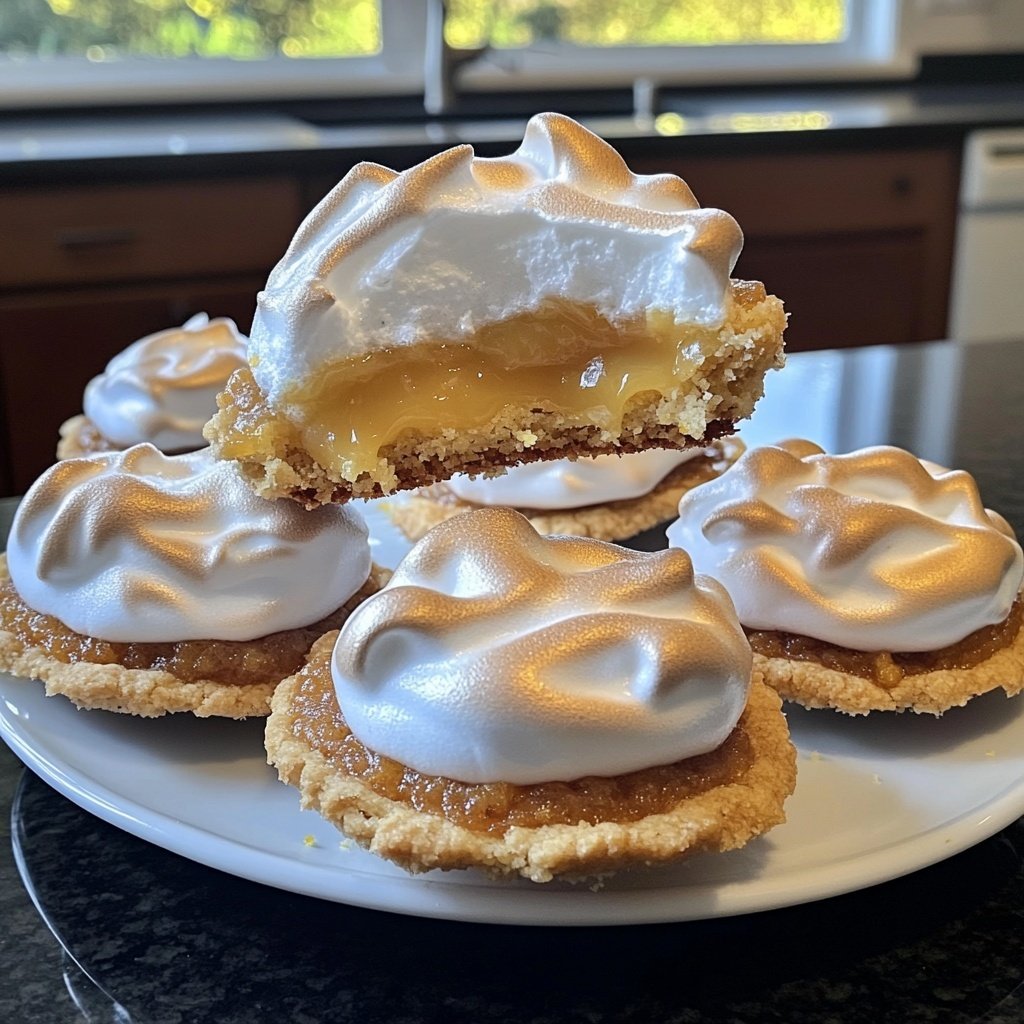 Lemon Meringue Pie Cookies Recipe - Fruity Desserts