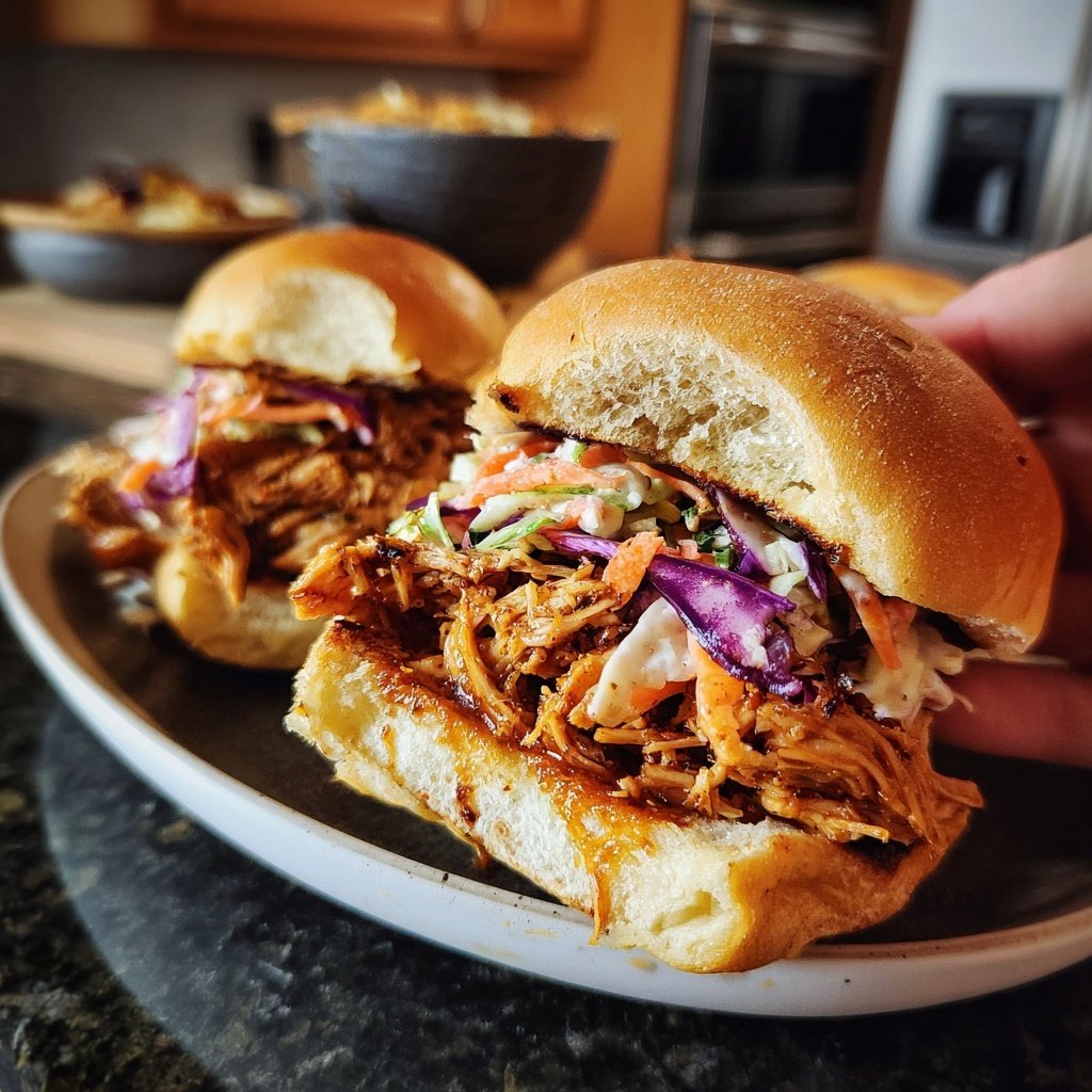 Sliders with Pulled Jackfruit