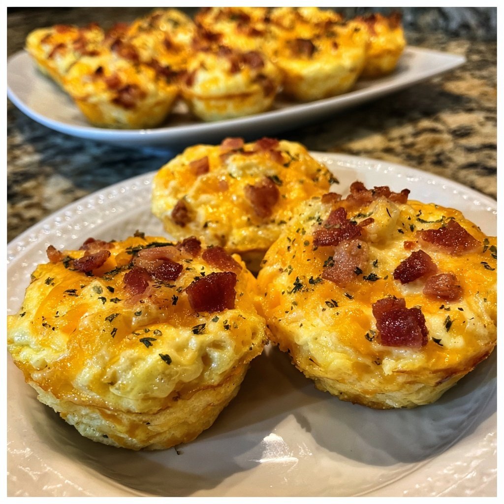 Keto Breakfast Egg And Cheese Cups
