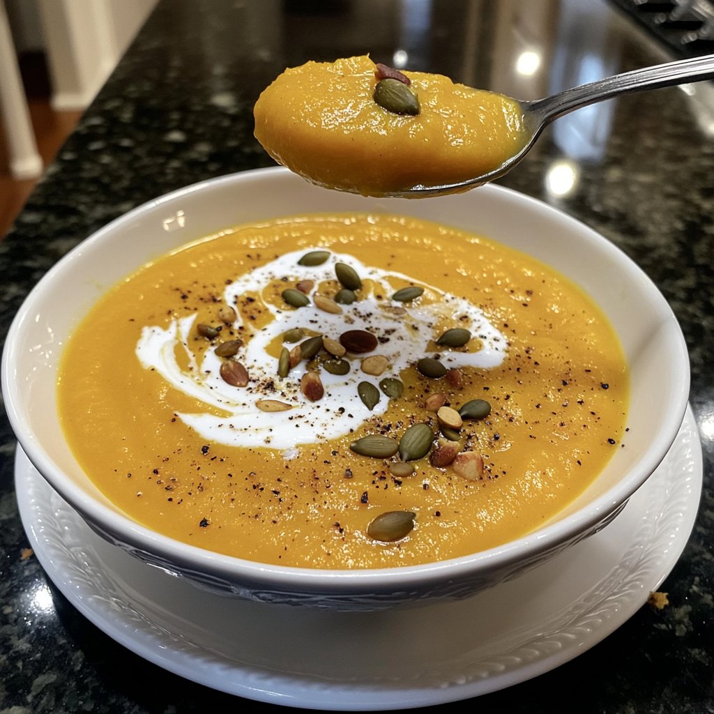 Smooth Squash Soup Recipe