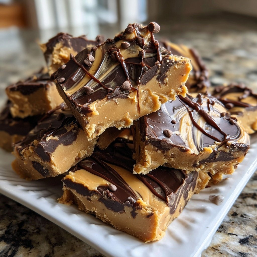 Chocolate Peanut Butter Fudge