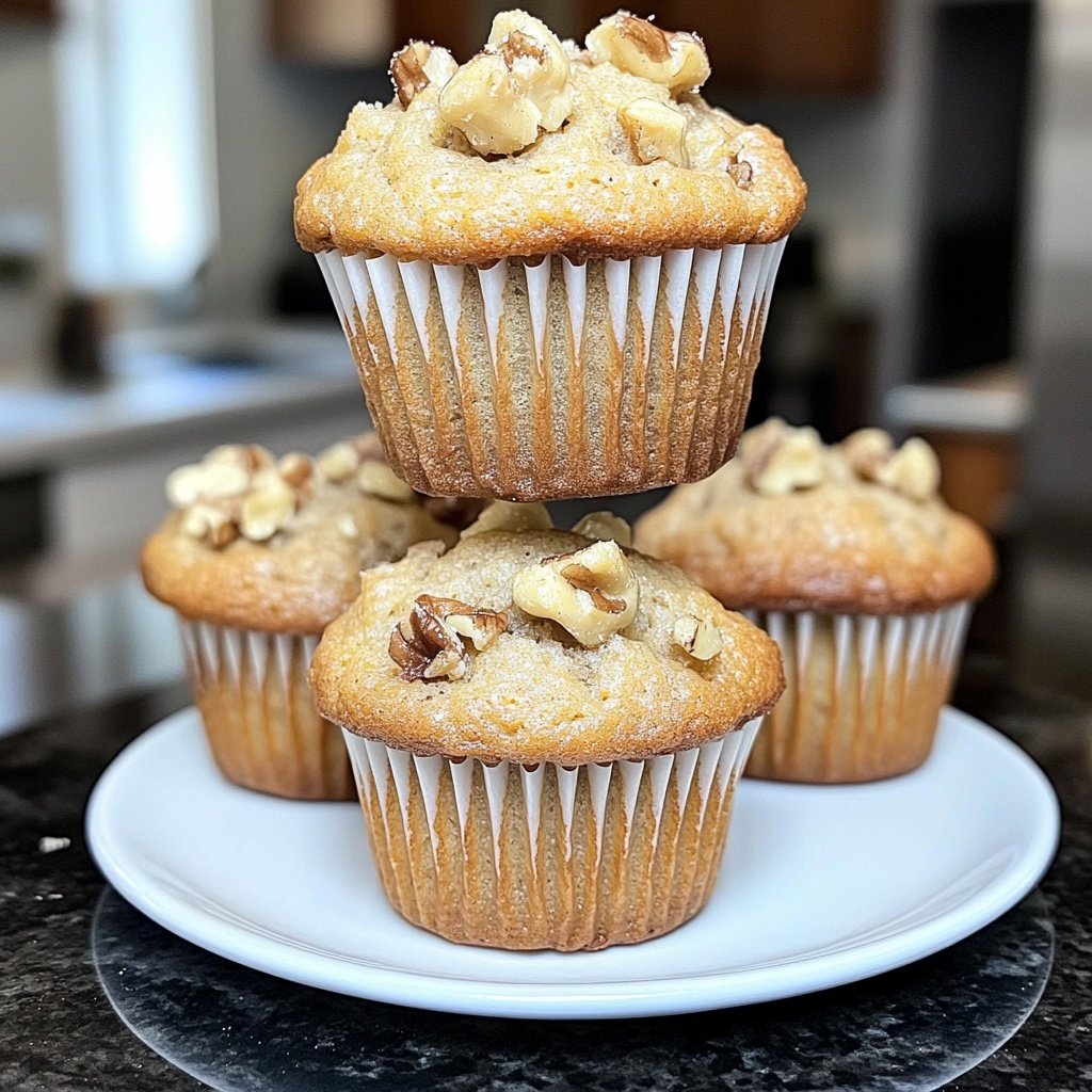 Banana Bread Muffins Recipe