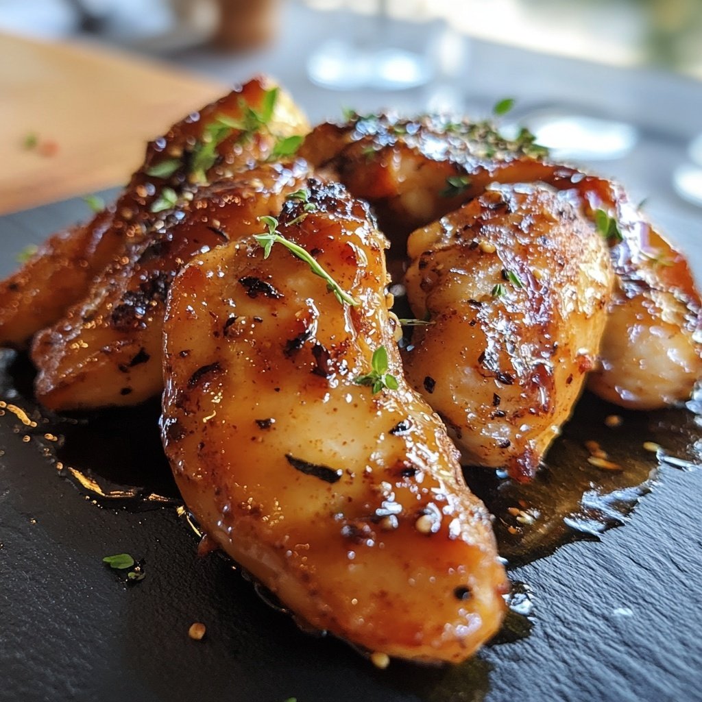 Syrian Chicken With Honey and Spices