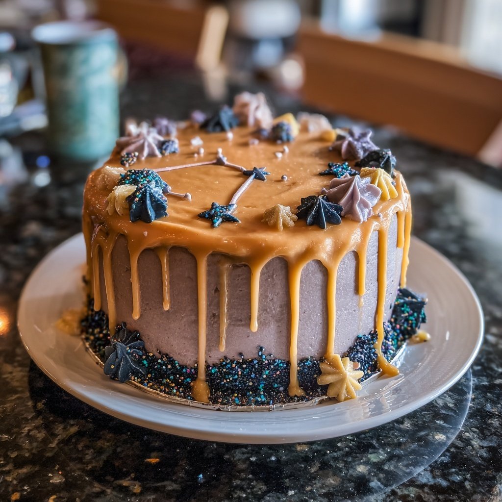 Pisces Theme Cake Design