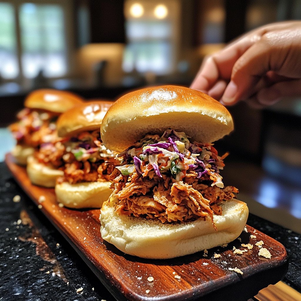 Sliders with Pulled Jackfruit